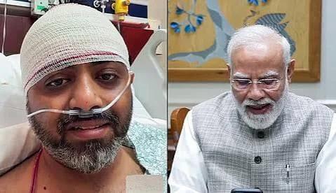 'യഥാർത്ഥ ഹീറോ'; പൈലറ്റ് സ്മിത്ത് മച്ചാറുമായി ഫോണിൽ സംസാരിച്ച് പ്രധാനമന്ത്രി നരേന്ദ്ര മോദി