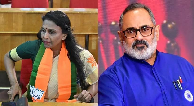 ആർ ശ്രീലേഖയെ അനുനയിപ്പിക്കാൻ BJP; രാജീവ് ചന്ദ്രശേഖർ ചർച്ച നടത്തും