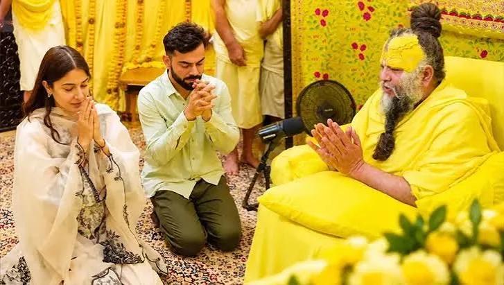 പ്രേമാനന്ദ് മഹാരാജിന്റെ ആശ്രമ സന്ദർശനത്തിന് 5 കോടി രൂപ വാങ്ങിയെന്ന ആരോപണം തള്ളി വിരാട് കോലി