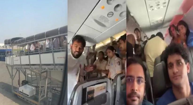 വിമാനത്തിനകത്ത് നാടകീയ രംഗങ്ങൾ ; അഭിജിത്ത് ദീപ്കെയും സൗരവ് ദാസും കസ്റ്റഡിയിൽ