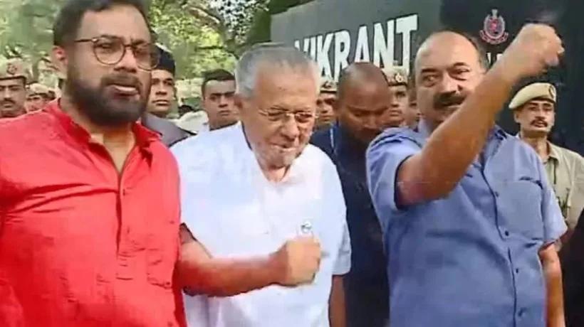 പിണറായി വിജയൻ കസ്റ്റഡിയിൽ, ഡൽഹിയിൽ സിപിഐഎം നേതാക്കളെ കൂട്ടത്തോടെ കസ്റ്റഡിയിലെടുത്തു