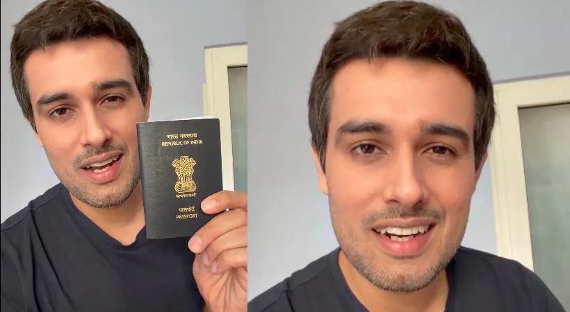 ഞാൻ ഇന്ത്യൻ പൗരൻ’; പാസ്പോർട്ട് ഉയർത്തിക്കാട്ടി വീഡിയോയുമായി ധ്രുവ് റാഠി
