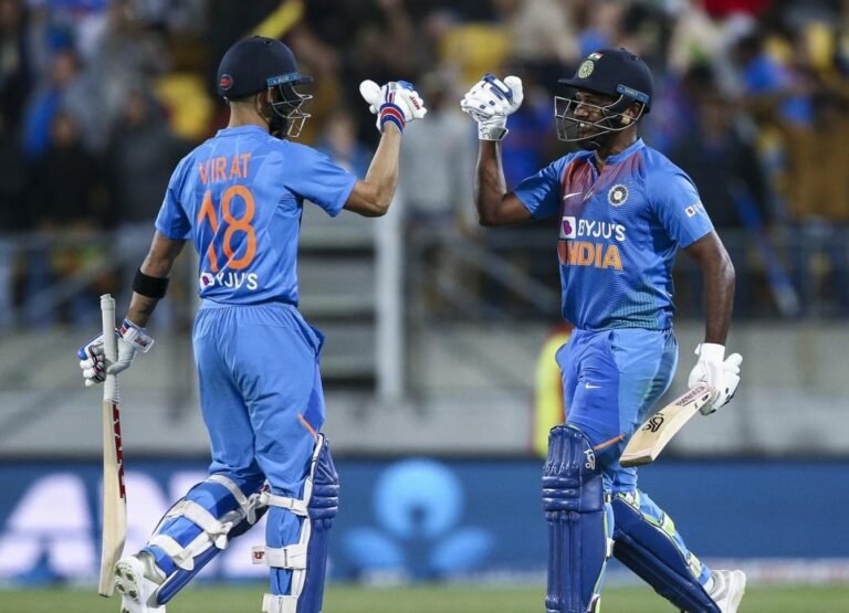 Virat Kohli and Sanju Samson